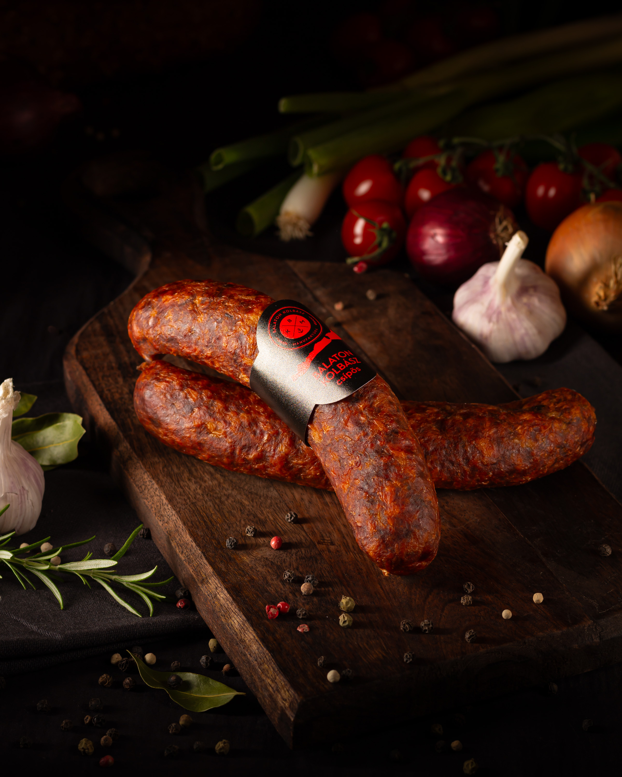 Balaton csípős füstölt kolbász