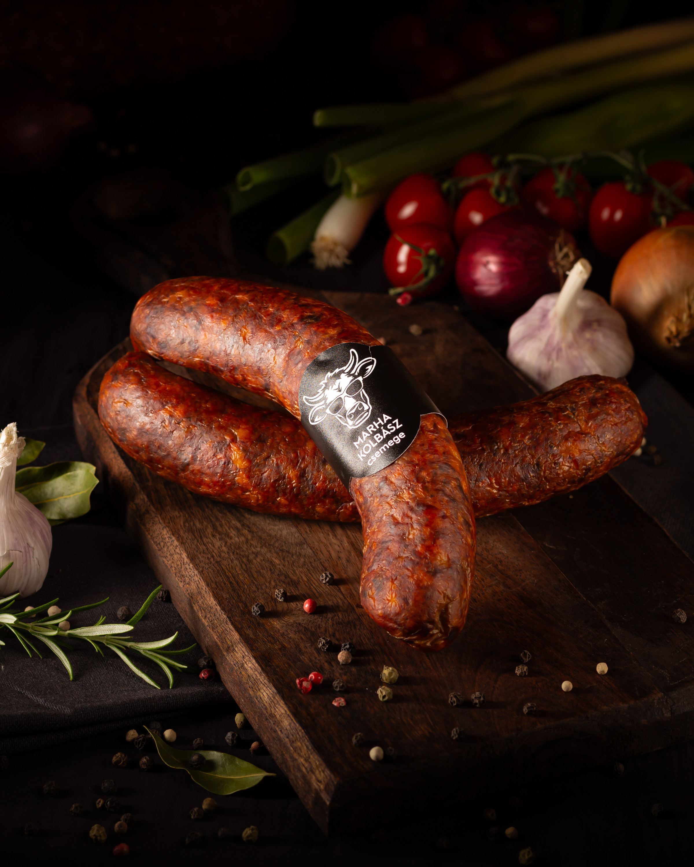 Marha paprikás füstölt kolbász