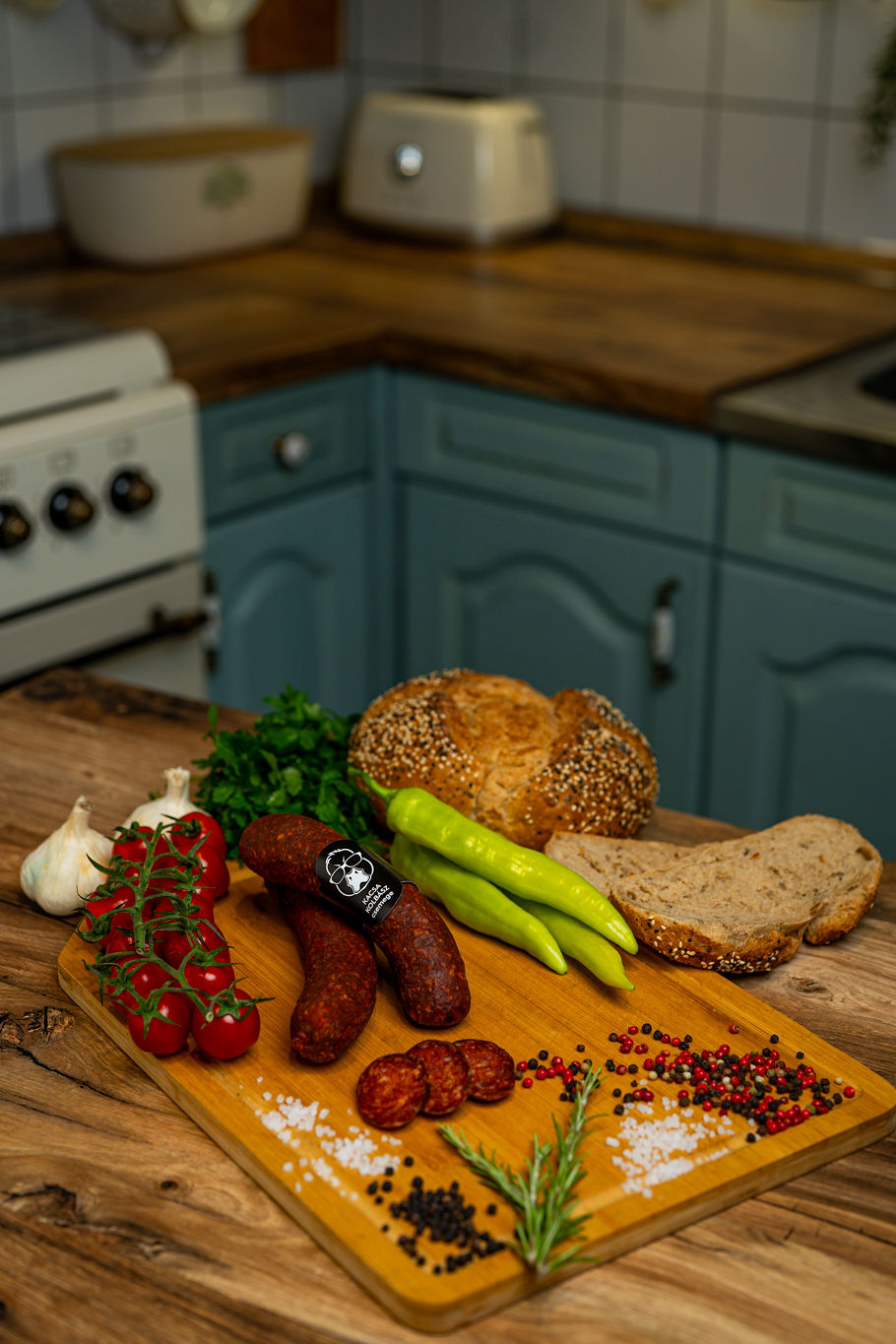 Kacsa paprikás kolbász füstölt