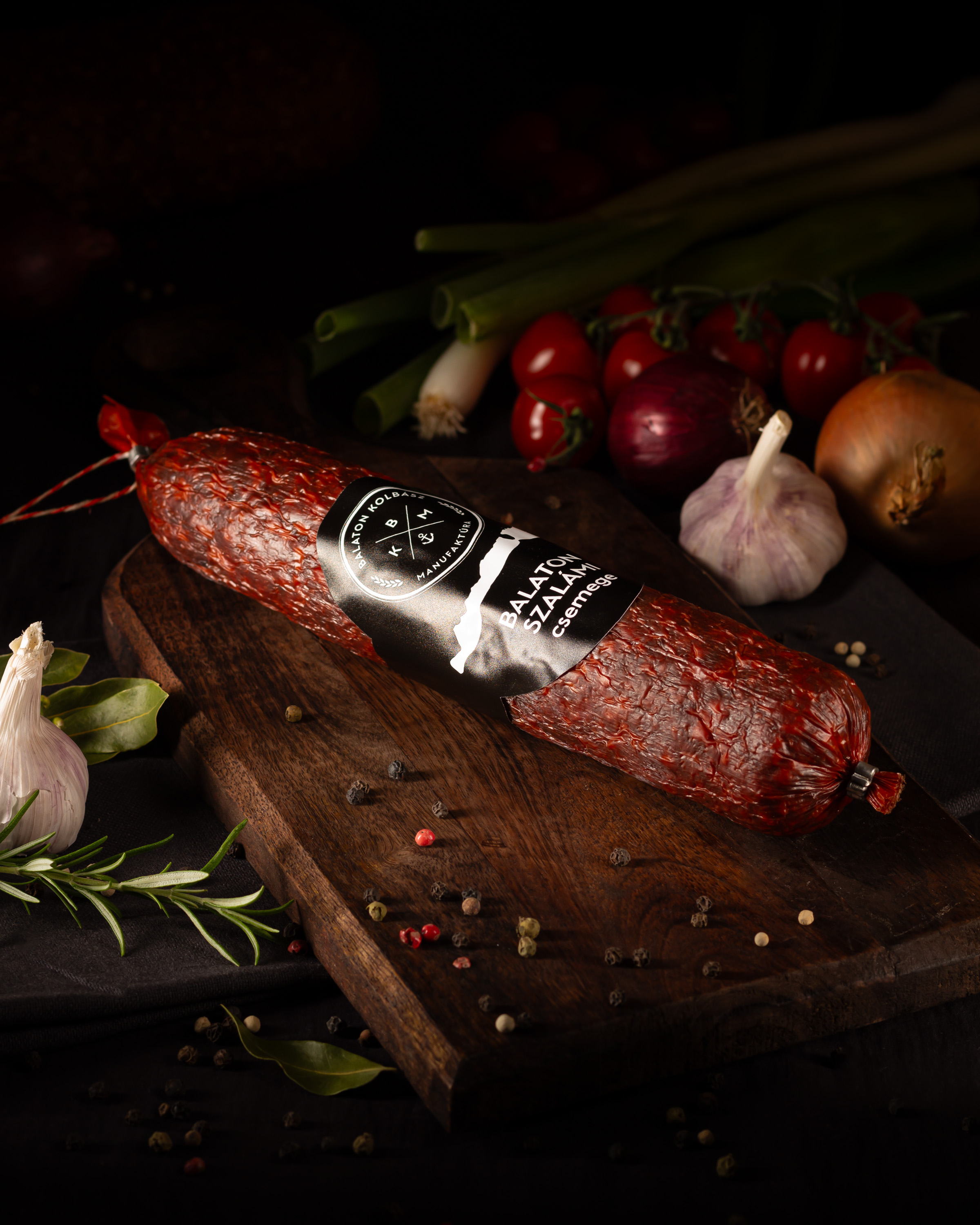 Balaton paprikás füstölt szalámi