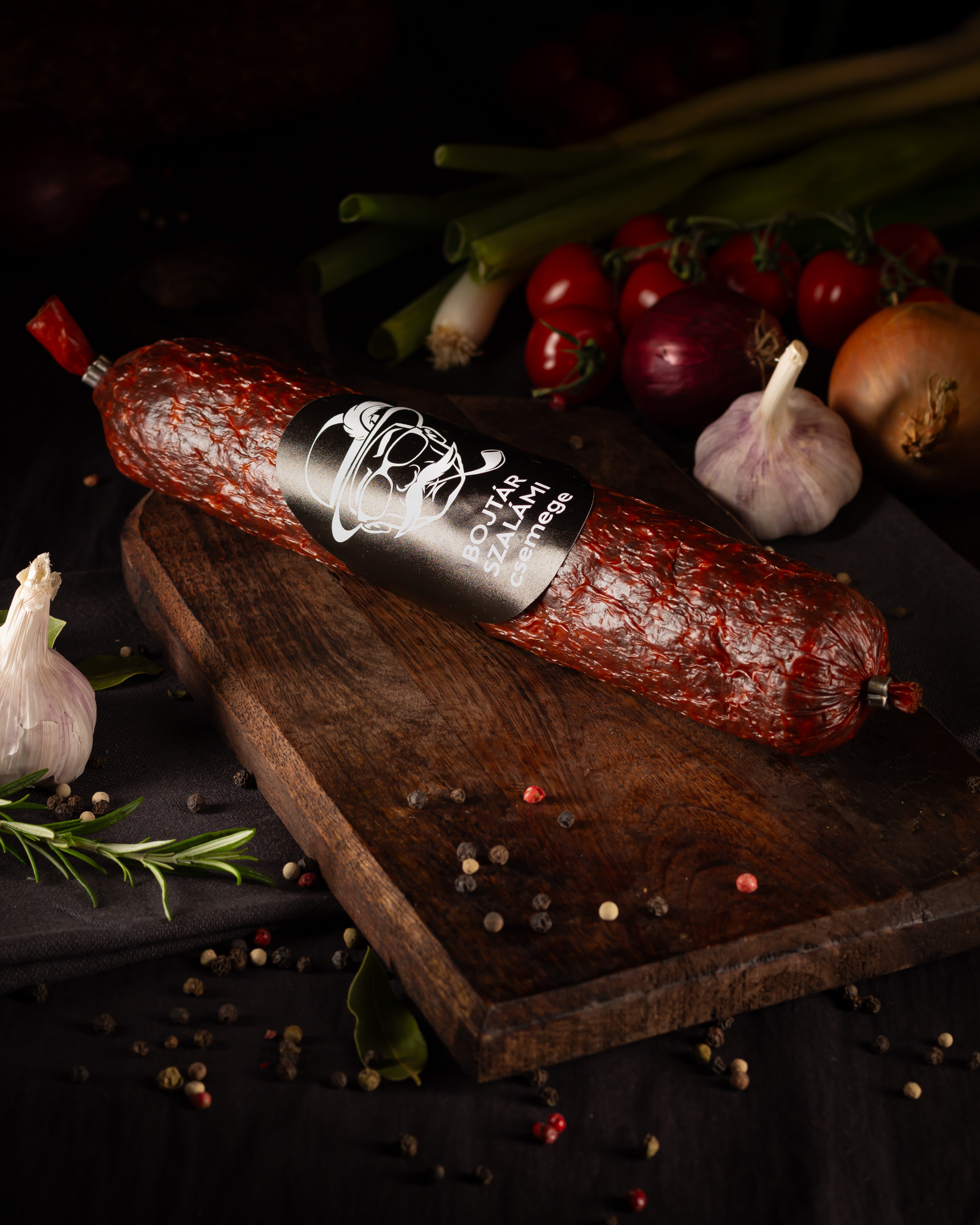 Bojtár paprikás füstölt szalámi