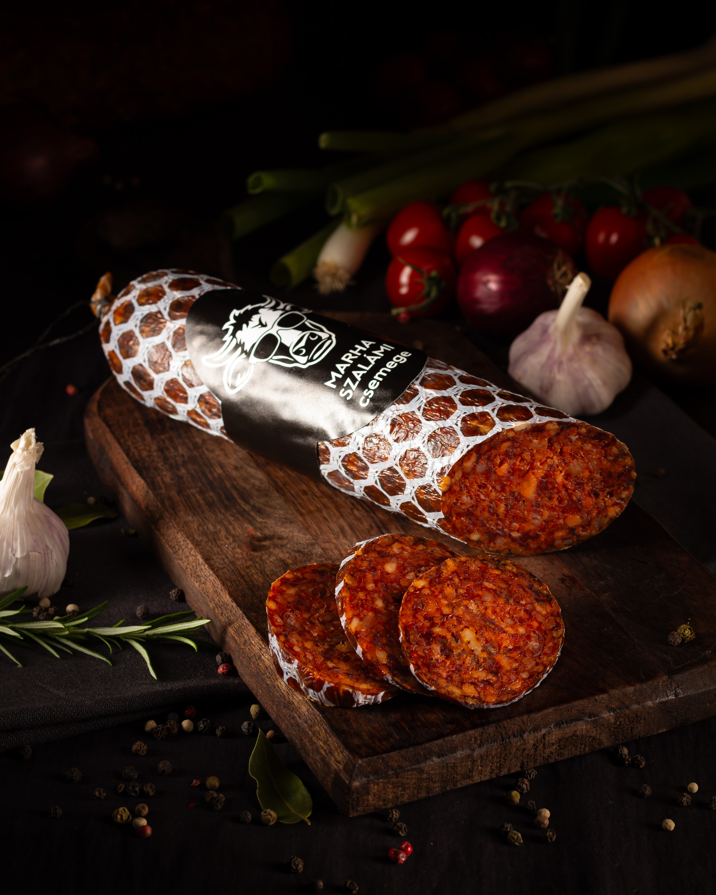 Marha paprikás füstölt szalámi