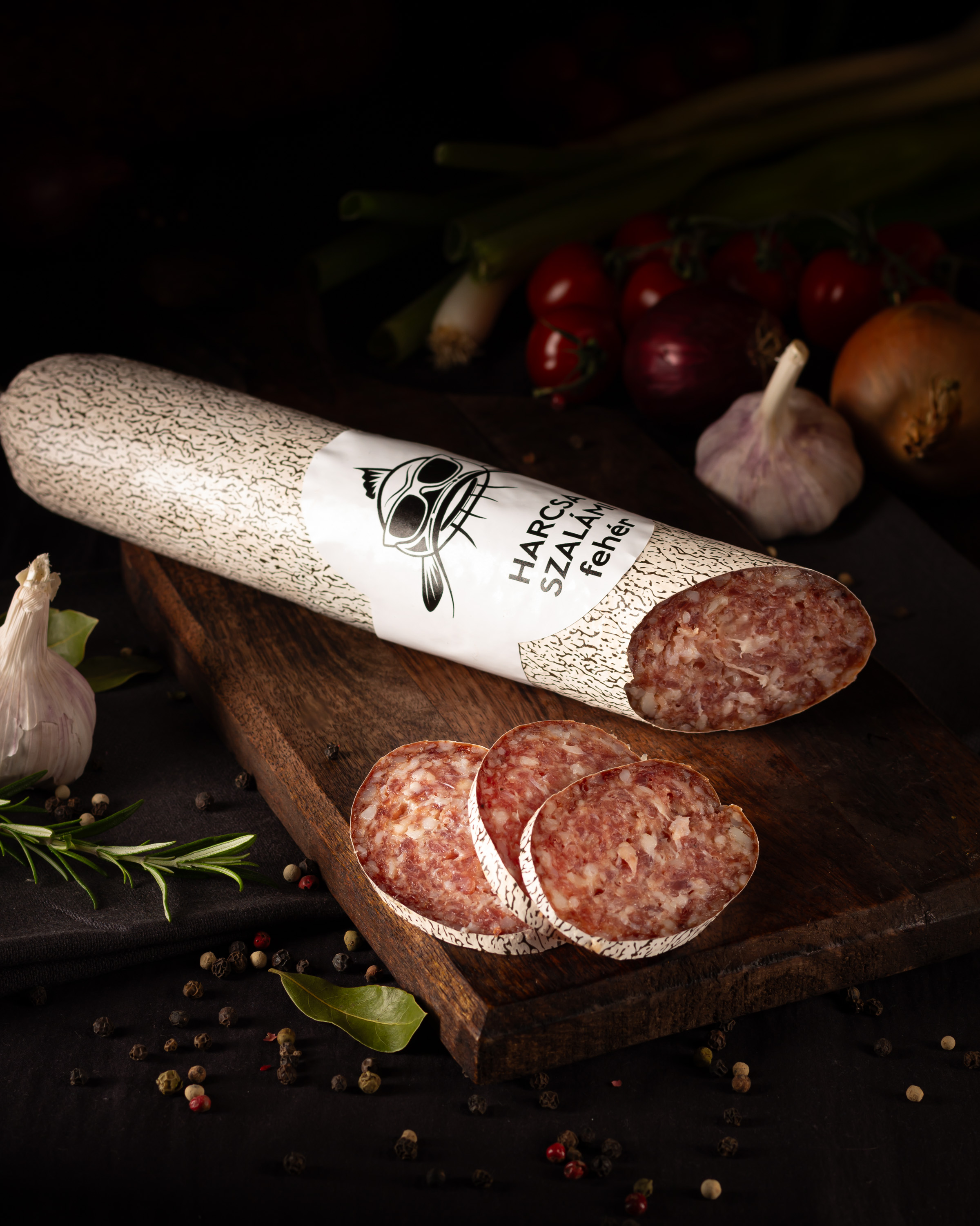 Halámi harcsa fehér füstölt rúd (paprikamentes)