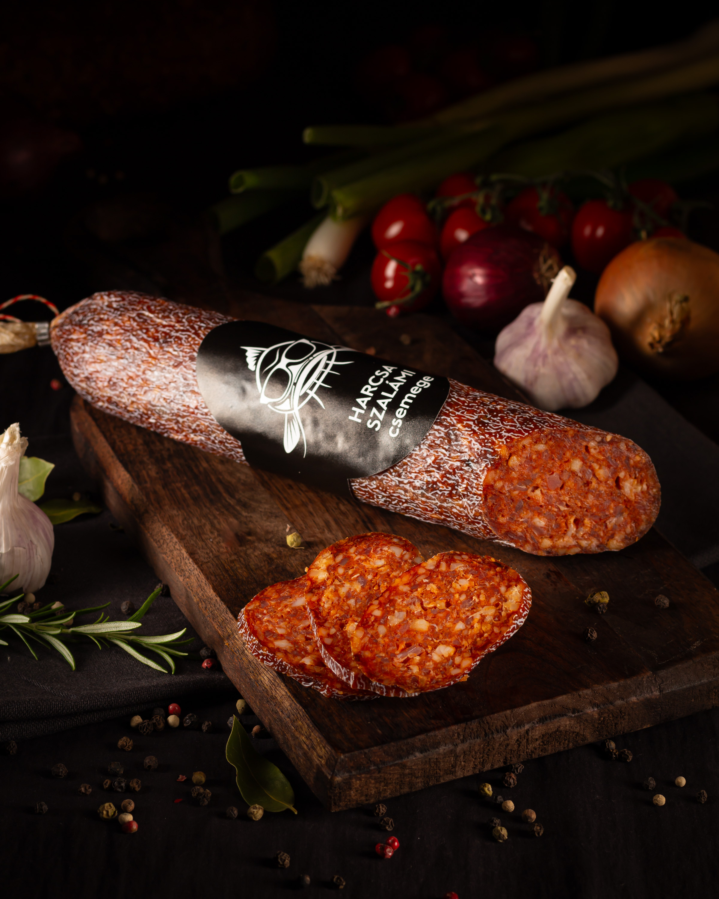 Halámi harcsa paprikás füstölt rúd