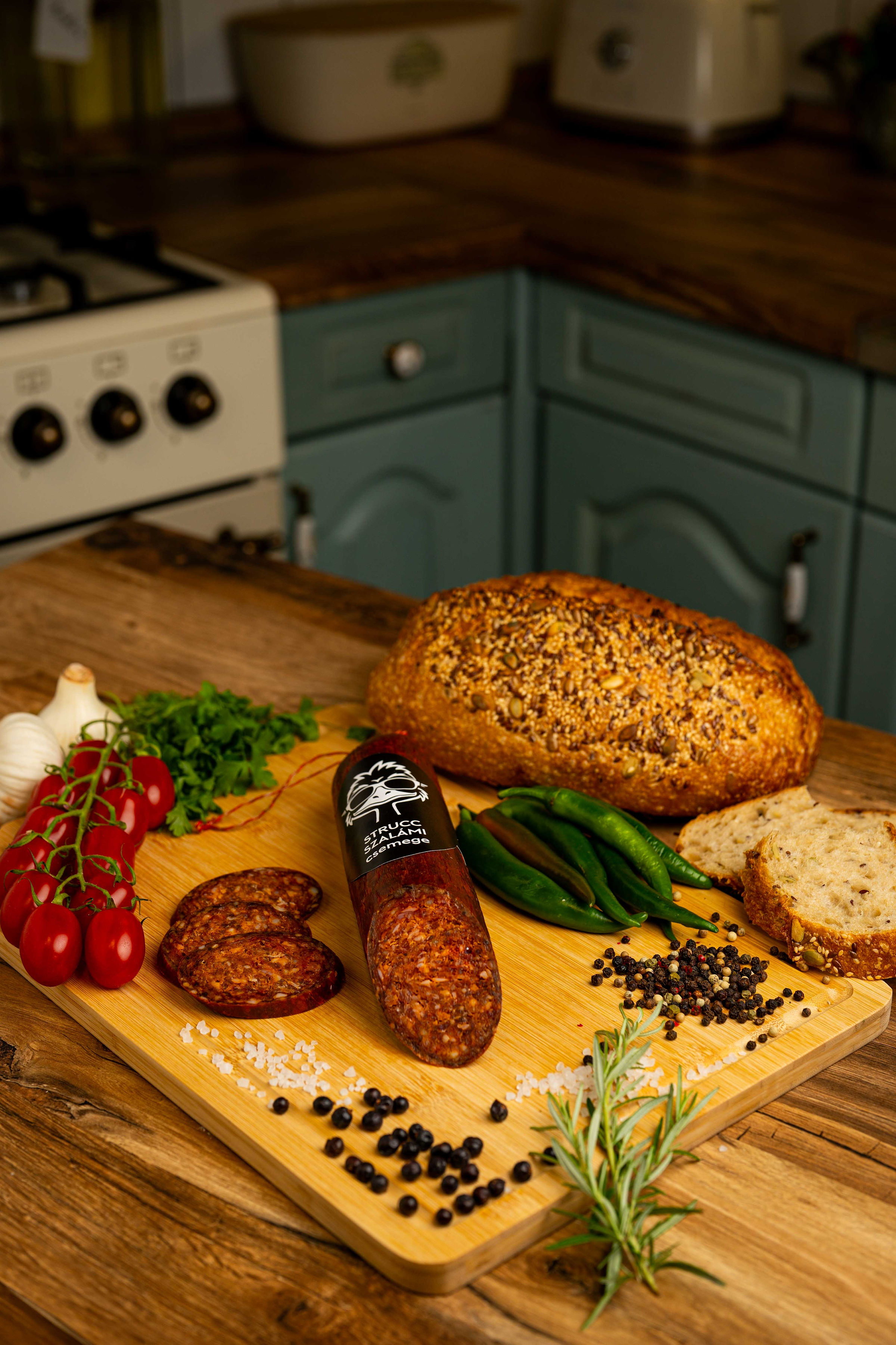 Strucc paprikás szalámi füstölt